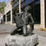 Памятник Джими Хендриксу в Сиэтле